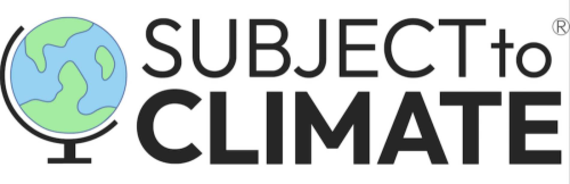 Subject To Climate Logo